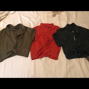 Collard crop tops